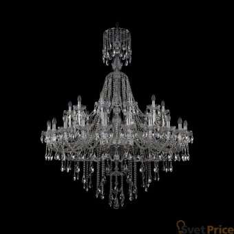 Подвесная люстра Bohemia Ivele 1415/24+12/530/XL-186/Ni