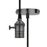Подвесной светильник (UL-00004501) Uniel DLC-V-S24K/E27 TS/1M/BL Pearl Black