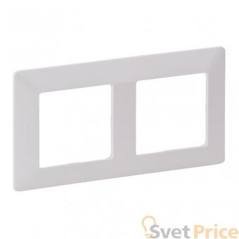 Рамка 2-постовая Legrand Valena Life Белая 754002