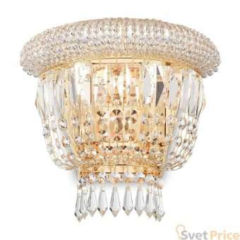 Настенный светильник Ideal Lux Dubai AP2 Ottone
