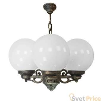 Уличный подвесной светильник Fumagalli Sichem/Bisso/G250 3L G25.120.S30.BYE27