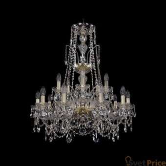 Подвесная люстра Bohemia Ivele 1411/10+5/240/XL-86/G
