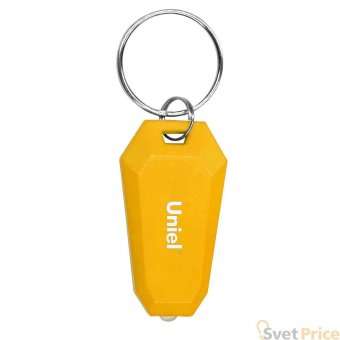 Фонарь-брелок светодиодный (UL-00004096) Uniel Standard Mini от батареек S-KL021-T Yellow