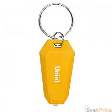 Фонарь-брелок светодиодный (UL-00004096) Uniel Standard Mini от батареек S-KL021-T Yellow