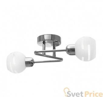 Потолочный светильник IDLamp Agostina 361/2A-Whitechrome