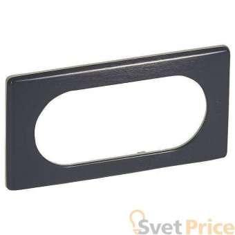 Рамка 4/5-модульная Legrand Celiane карбон 068985