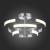Потолочная светодиодная люстра ST Luce Arco SL912.102.09