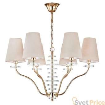 Подвесная люстра Crystal Lux ARMANDO SP6 GOLD