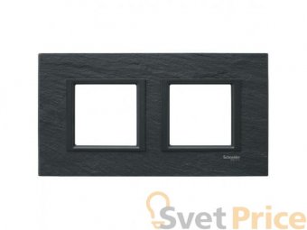 Рамка 2-постовая Schneider Electric Unica Class MGU68.004.7Z1