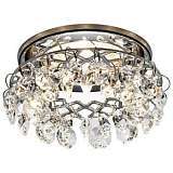 Встраиваемый светильник Ambrella light Crystal K7070 CL/CH