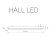 Подвесной светодиодный светильник Nowodvorski Hall Led 9357