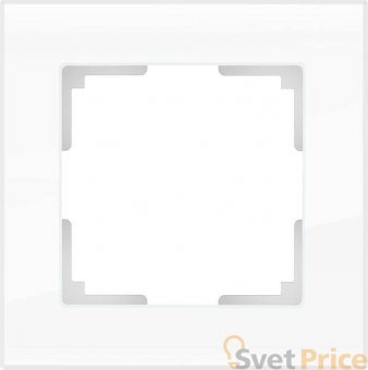 Рамка Favorit на 1 пост белый WL01-Frame-01 4690389061202