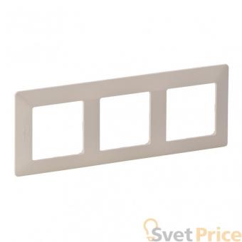 Рамка 3-постовая Legrand Valena Life Слоновая кость 754043