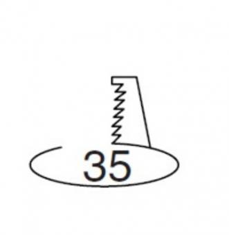 Встраиваемый светодиодный светильник Horoz Bianca 3W 4200К матовый хром 016-036-0003