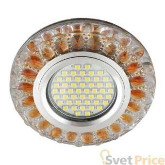 Встраиваемый светильник Fametto Luciole DLS-L151 Gu5.3 Glassy/Gold