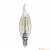 Лампа светодиодная филаментная E14 5W 3000K LED-CW35-5W/WW/E14/CL/MB GLM10TR страна Китай Лампа светодиодная филаментная E14 5W 3000K LED-CW35-5W/WW/E14/CL/MB GLM10TR