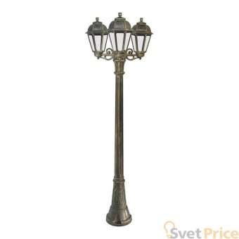 Уличный фонарь Fumagalli Artu Bisso/Saba 3L K22.158.S30.BXF1R