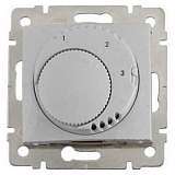 Термостат Legrand Valena Комфорт с выключателем алюминий 770227