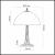 Настольная лампа Odeon Light Carotti 2639/1T страна Италия Настольная лампа Odeon Light Carotti 2639/1T