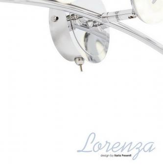 Спот  IDLamp Lorenza 351/3A-Chrome