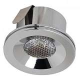 Встраиваемый светодиодный светильник Horoz Miranda 3W 6400К матовый хром 016-004-0003 (HL666L)