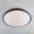 Потолочный светодиодный светильник Eurosvet Fusion 40004/1 LED матовое серебро