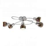 Потолочная люстра Arte Lamp Illusione A6125PL-5SS