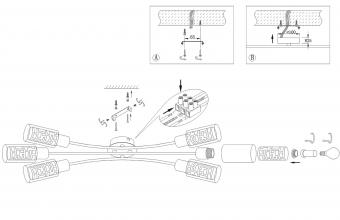 Потолочная люстра Odeon Light Hales 2613/6C