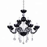 Подвесная люстра Crystal Lux Luccila SP8.4 Black