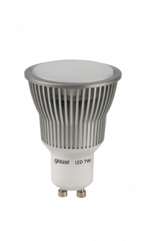 Лампа Gauss LED 7W GU10 2700K    FROST