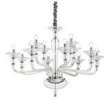 Подвесная люстра Ideal Lux Danieli SP12 Trasparente