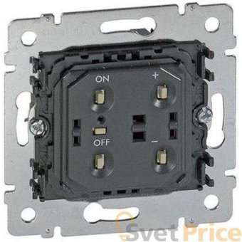 Диммер кнопочный Legrand Galea Life 400W 775652