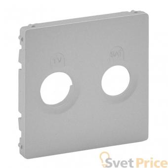 Лицевая панель Legrand Valena Life розетки TV-SAT алюминий 754822