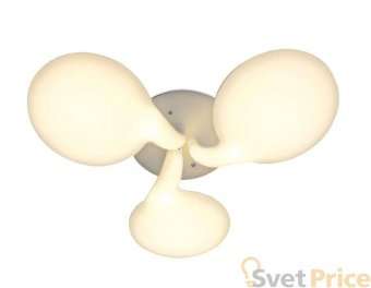 Потолочная светодиодная люстра Ambrella light Orbital Cloud FC22/3 WH 108W D720