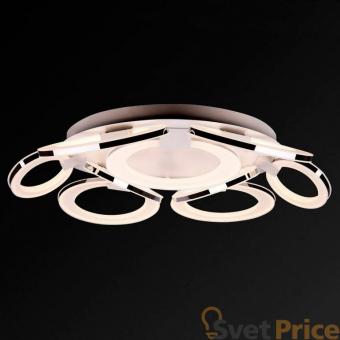 Потолочный светодиодный светильник IDLamp Arien 400/9PF-LEDWhitechrome