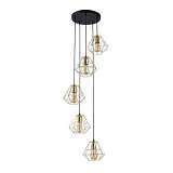 Подвесной светильник TK Lighting 2576 Diamond Gold