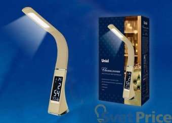 Настольная лампа (UL-00003303) Uniel TLD-542 Cream/LED/300Lm/5000K/Dimmer
