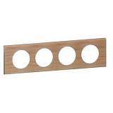 Рамка 4-постовая Legrand Celiane беленый дуб 069054