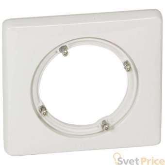 Рамка 1-постовая Legrand Celiane белая 069071