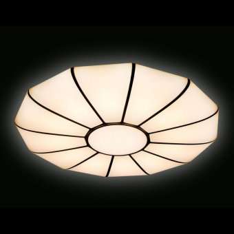 Потолочный светодиодный светильник Ambrella light Orbital Parrus FP2314L WH 210W D740