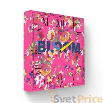 Настенные часы Pink Bloom PB-037-35