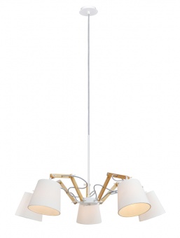 Подвесная люстра Arte Lamp Pinoccio A5700LM-5WH