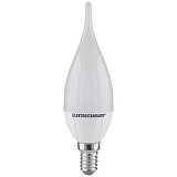 Лампа светодиодная СD LED E14 6W 3300K свеча на ветру матовая 4690389081781