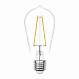 Лампа светодиодная филаментная E27 4W колба золотистая LED-ST64-4W/GOLDEN/E27 GLV22GO UL-00000848