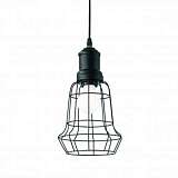 Подвесной светильник Ideal Lux Cage SP1 Square Nero