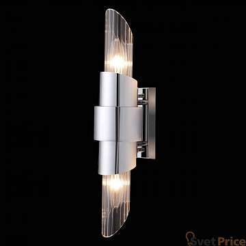 Бра Crystal Lux Justo AP2 Chrome