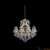 Подвесная люстра Crystal Lux Isabel SP11 Gold/Transparent