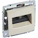 Розетка компьютерная 2хRJ45 Legrand Valena 6 кат UTP с захватами слоновая кость 774147