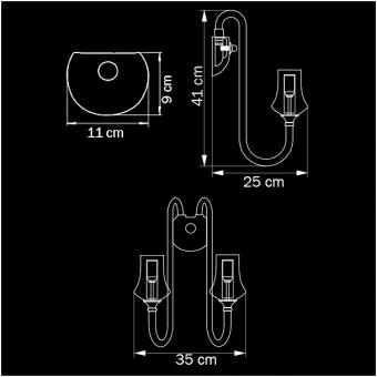 Бра Osgona Bianca 881620