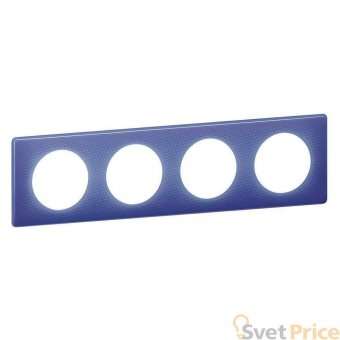 Рамка 4-постовая Legrand Celiane лиловый муар 066664